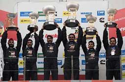 Jagat Singh et Nagarjuna A remportent le tout première COURSE DE CAMIONS Indienne, à T1 Prima Championnat de Courses de Camions Saison 3