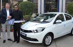 Tata Motors delivers first batch of the Tigor Electric Vehicles to EESL Celebrates National Energy Conservation Day