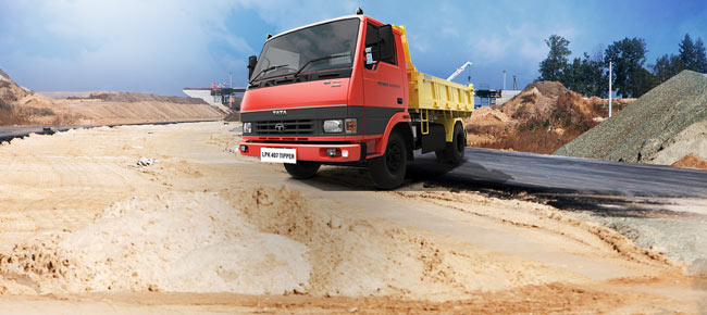 4T tipper truck banner1