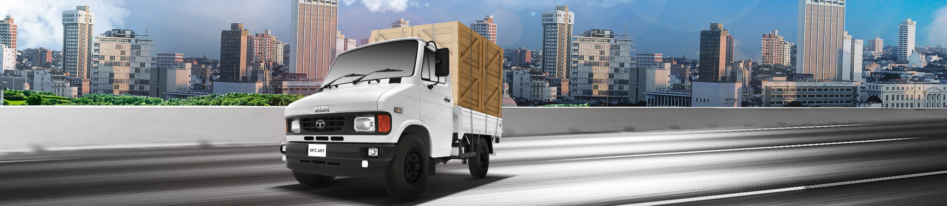 4T cargo truck banner1