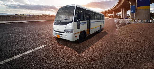 Staff bus 36-50 banner