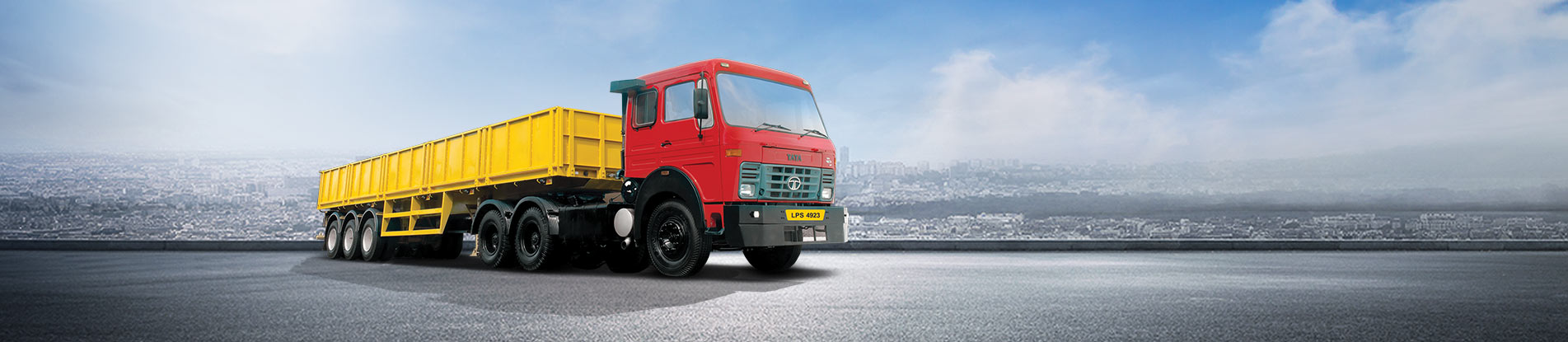 49T cargo truck banner